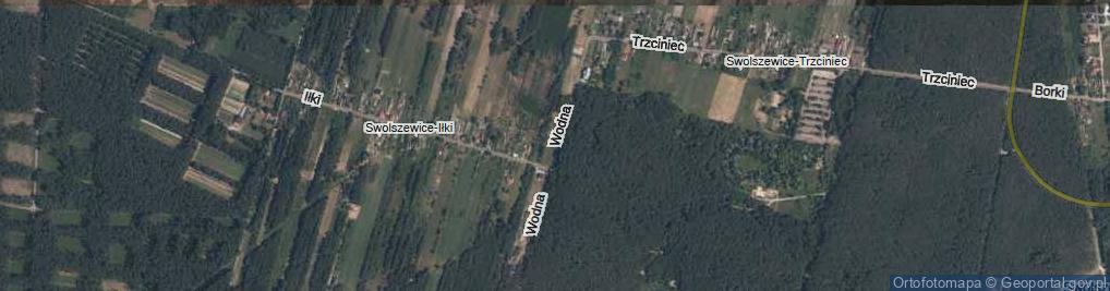 Zdjęcie satelitarne Wodna ul.